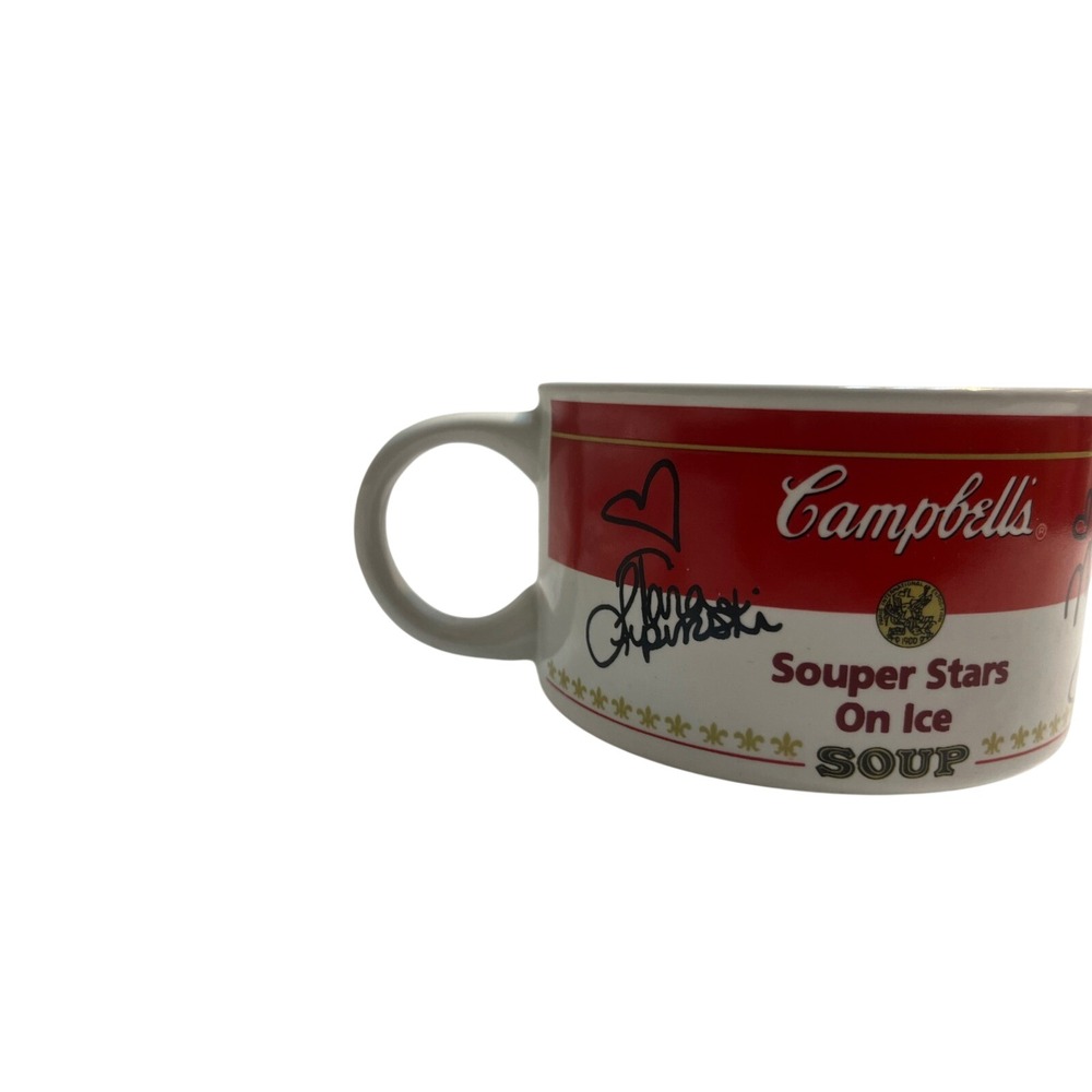 Campbell Soup Souper Stars On Ice Signed Mug  Mmm Mmm Good‎ Bowl Plate Set